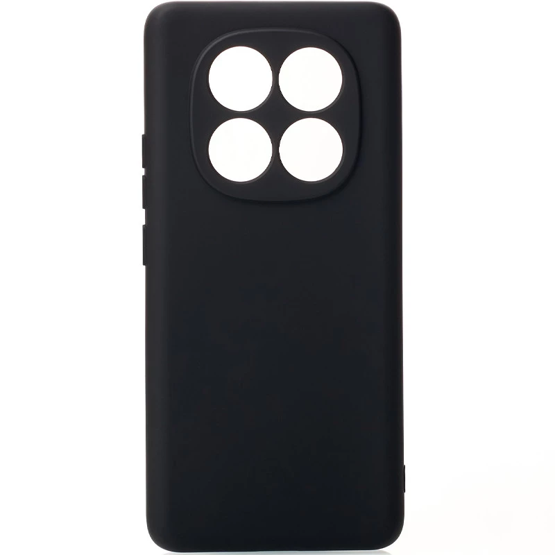 Чорний силіконовий чохол Epik із захистом камери на Xiaomi Redmi Note 14 Pro 4G фото 1 з 1