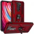 Протиударний чохол Serge Ring з кільцем на Xiaomi Redmi Note 8 Pro – Червоний. Фото 1 з 4