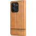Шкіряний чохол-книжка AZNS Classic series для Xiaomi Redmi 15C (EU) – Light Brown. Фото 2 з 4