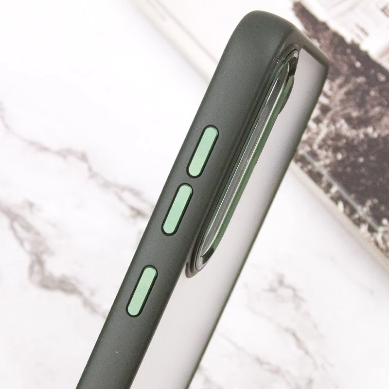 Захистний чохол TPU+PC матовий на Samsung Galaxy S23+ – Dark Green. Фото 15 з 17