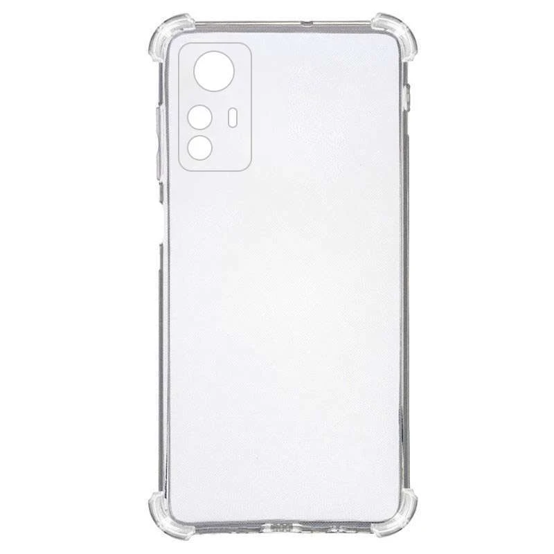 

Ультратонкий силиконовый чехол GETMAN с крытыми бортами для Xiaomi Redmi Note 12S (Бесцветный (прозрачный)), Безбарвний (прозорий)