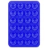 Держатель-присоска для телефона Double Side Silicone 80*55мм – Blue. Фото 1 из 3