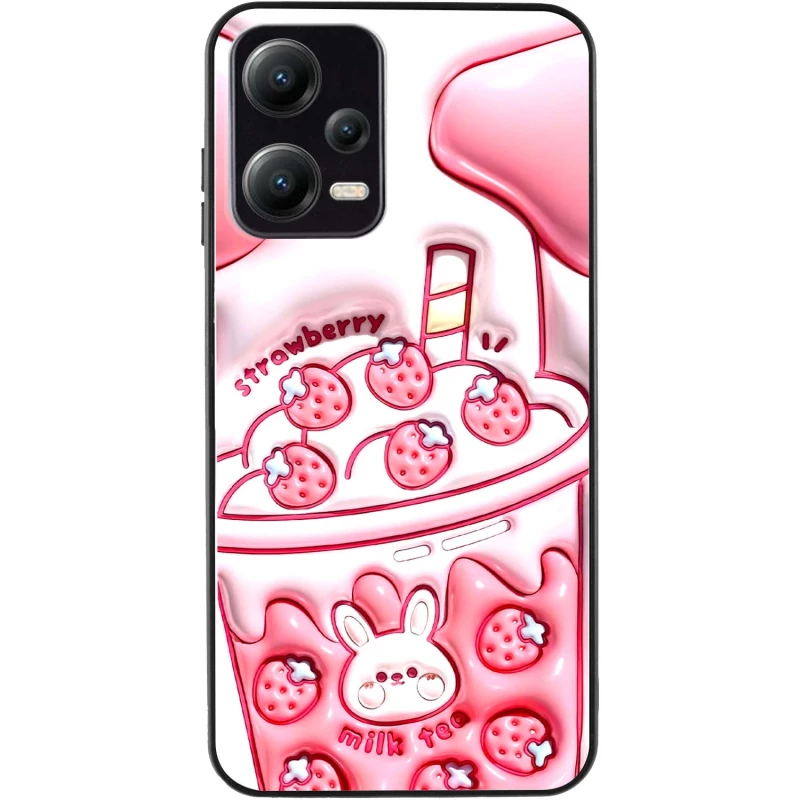 Чохол Prisma Plush для Xiaomi Redmi Note 12 5G – Strawberry. Фото 2 з 4