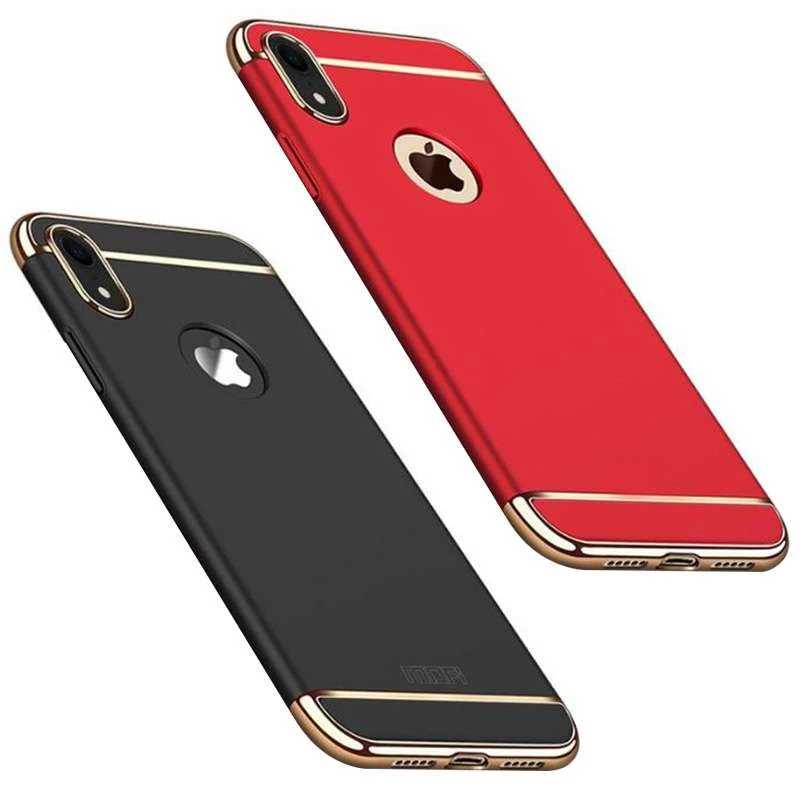 

Пластикова накладка з хромом на Apple iPhone XR (6.1")