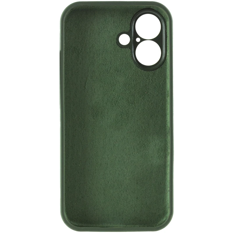 Чохол Silk Full Camera Protective (AA) NO LOGO для Apple iPhone 17 (6.3") – Зелений / Cyprus Green. Фото 6 з 7