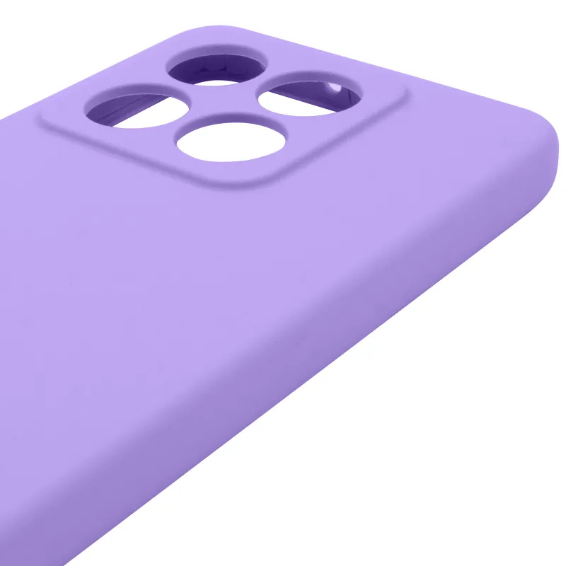 Чохол Silicone Case Lakshmi Premium із закритою камерою для Xiaomi 14T Pro – Бузковий / Dasheen. Фото 10 з 12