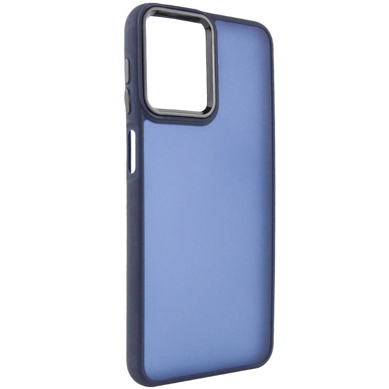 Чохол TPU+PC Lyon Frosted на Oppo A3X – Синій / Navy Blue. Фото 1 з 6