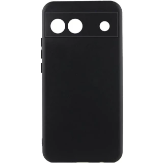 Чёрный силиконовый чехол Epik с защитой камеры для Google Pixel 6a фото 1 Чёрный силиконовый чехол Epik с защитой камеры для Google Pixel 6a фото 1 из 1