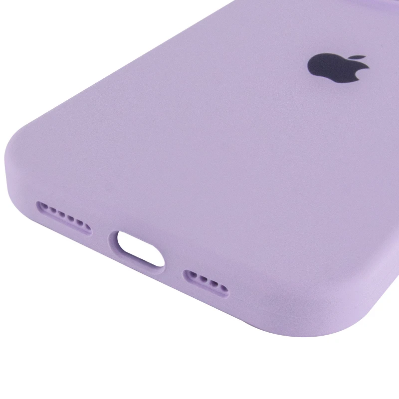 Чохол Silicone Case з закритим низом на Apple iPhone 15 Pro (6.1") – Бузковий / Lilac. Фото 7 з 7