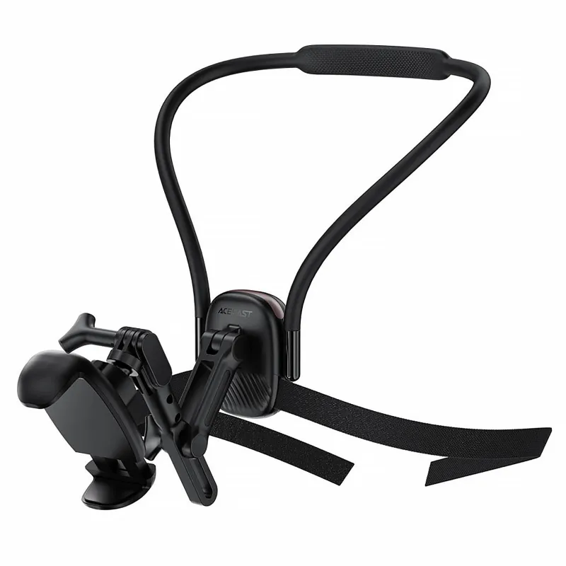 Магнітний тримач для телефону Acefast E33 neck-hanging – Black. Фото 2 з 10