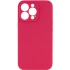 Чехол Silk Full Camera Protective (AA) NO LOGO для Apple iPhone 14 Pro Max (6.7") – Красный / Rose Red. Фото 1 из 3