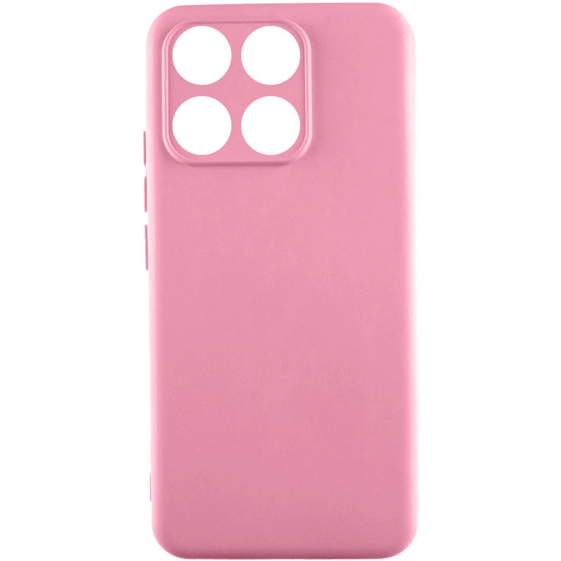 Чохол Silicone Case Lakshmi Plus з закритою камерою на Xiaomi 14 – Рожевий / Pink. Фото 1 з 7