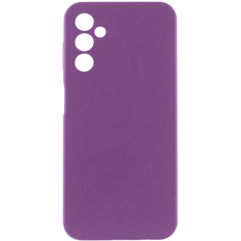Чохол Silicone Case Lakshmi Premium з закритою камерою на Samsung Galaxy A26 5G – Сливовий / Purple. Фото 1 з 2