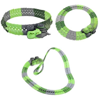 Інтерактивний трек з інерційною машинкою SHT 5510-7 Dino Trak (92pcs/1CAR) фото 1 з 4