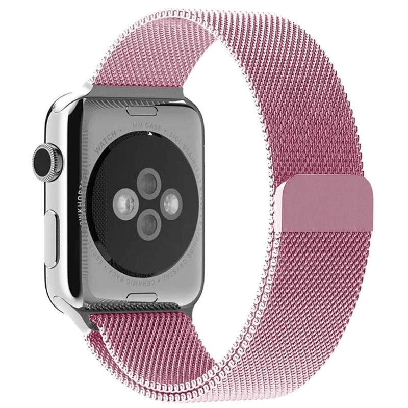 Ремінець Milanese Loop Design для Apple watch 42mm/44mm – Rose Pink. Фото 2 з 2