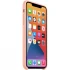 Чохол Silicone Case на Apple iPhone 11 Pro Max (6.5") – Помаранчевий / Grapefruit. Фото 3 з 3