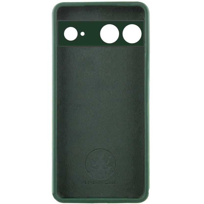 Чохол Silicone Case Lakshmi Premium з закритою камерою на Google Pixel 7a – Зелений / Cyprus Green. Фото 4 з 5