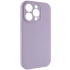 Чехол с защитой камеры Silicone Case для Apple iPhone 15 Pro (6.1") – Сиреневый / Lilac. Фото 2 из 6