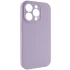 Чехол с закрытым низом Silicone Case для Apple iPhone 16 Pro Max – Сиреневый / Lilac. Фото 4 из 13