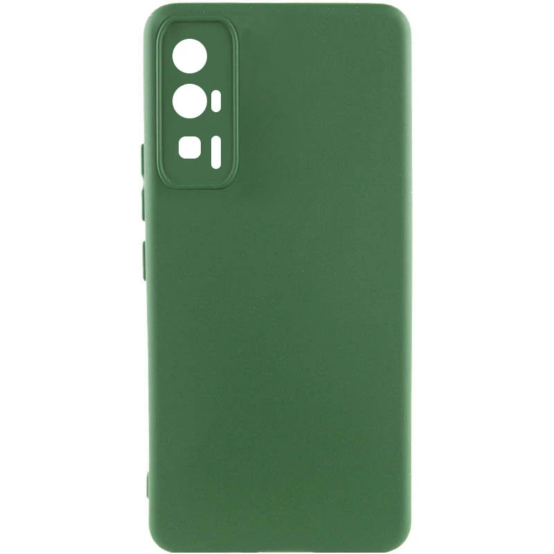 

Чохол Silicone Case Lakshmi з закритою камерою на Xiaomi Poco F5 Pro (Зелений / Dark green)