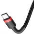 Дата кабель Baseus Cafule Type-C Cable 2A (2m) – Black / Red. Фото 3 из 5