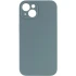 Чохол Silk Full Camera Protective (AA) NO LOGO для Apple iPhone 14 (6.1") – Зелений / Pine green. Фото 1 з 3