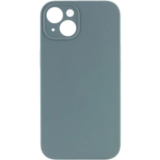 Чехол с защитой камеры Silicone Case для Apple iPhone 14 (6.1") фото 1 из 3