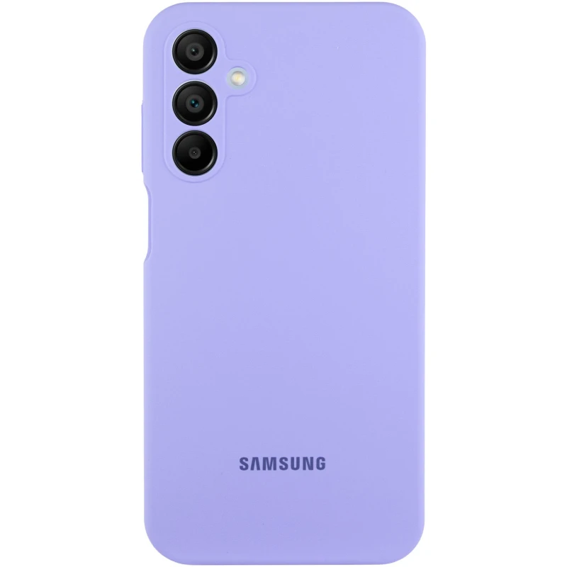 Чехол Silicone Case Lakshmi Premium L с закрытой камерой для Samsung Galaxy A05s – Сиреневый / Dasheen. Фото 1 из 3