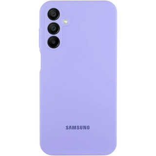 Чехол Silicone Case Lakshmi Premium L с закрытой камерой для Samsung Galaxy A05s — Сиреневый / Dasheen
