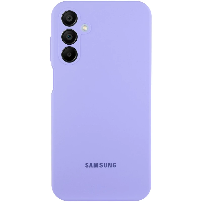 Чохол Silicone Case Lakshmi Premium L з закритою камерою на Samsung Galaxy A16 4G/5G – Бузковий / Dasheen. Фото 1 з 8