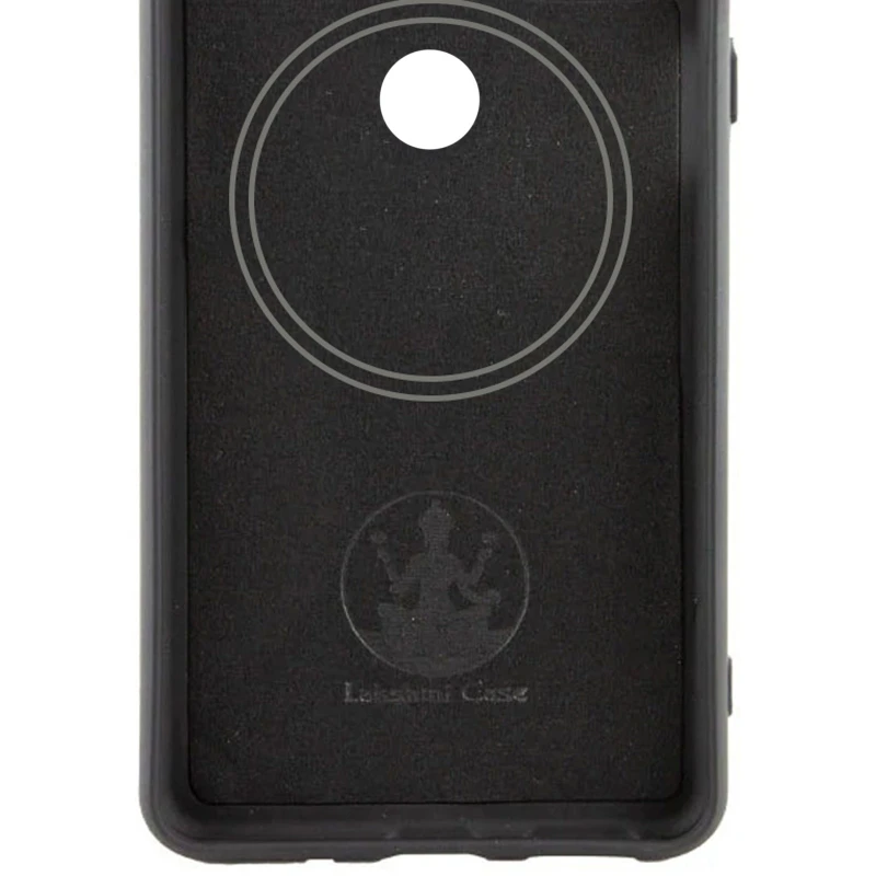 Чохол Silicone Cover Lakshmi Full Camera (AA) with Magnetic Fit для Motorola Edge 50 Ultra – Чорний / Black. Фото 4 з 7