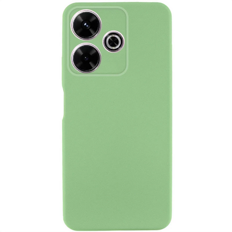 Цветной силиконовый чехол GETMAN с закрытой камерой на Xiaomi Poco M6 4G – Зеленый / Pistachio. Фото 1 Цветной силиконовый чехол GETMAN с закрытой камерой на Xiaomi Poco M6 4G – Зеленый / Pistachio. Фото 1 из 3