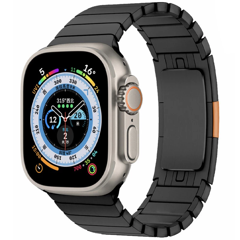 Ремінець Steel для Apple Watch 38/40/41/42mm – Black. Фото 1 з 1