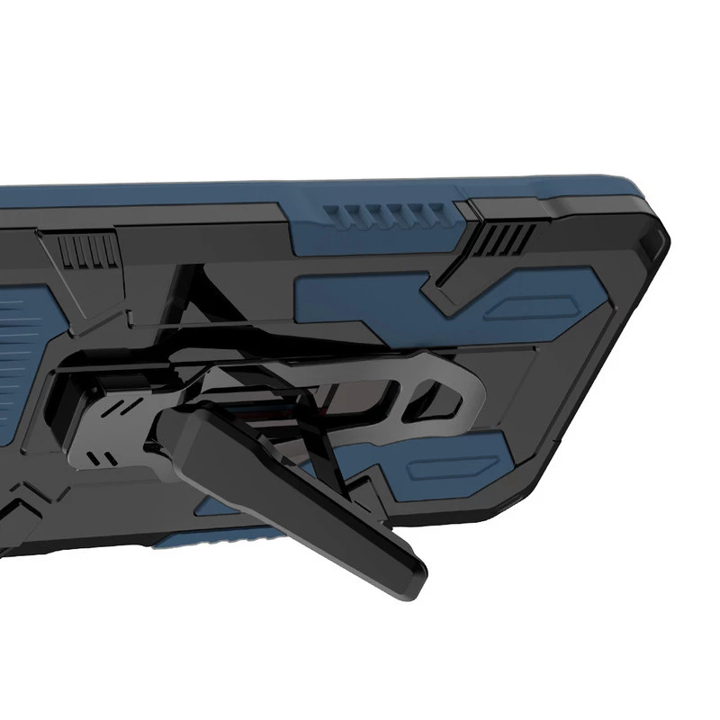 Протиударний чохол Defender Clip на Samsung Galaxy S21 FE – Blue. Фото 3 з 7