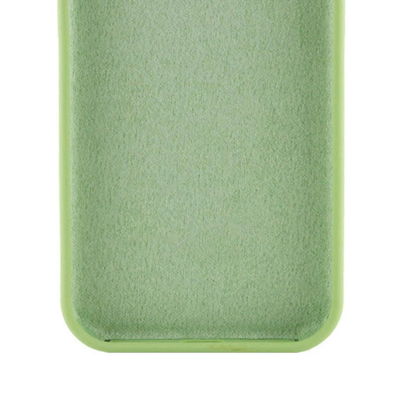 Чохол з закритим низом Silicone Case на Apple iPhone 13 Pro Max (6.7") – М'ятний / Mint. Фото 10 з 10