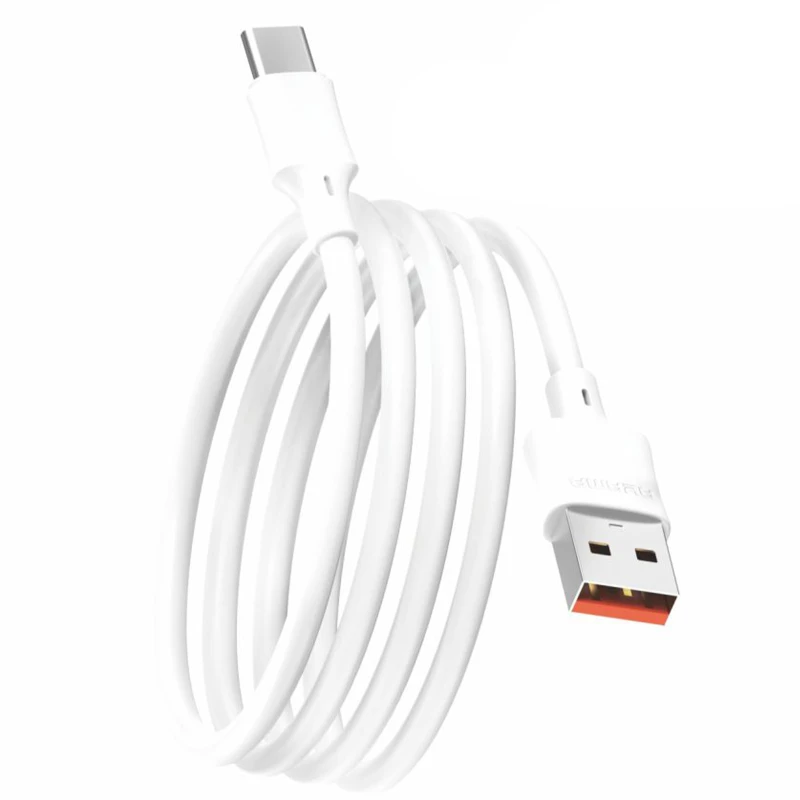 Дата кабель Amaya C05 USB to Type-C 3A (1m) – White. Фото 1 з 2