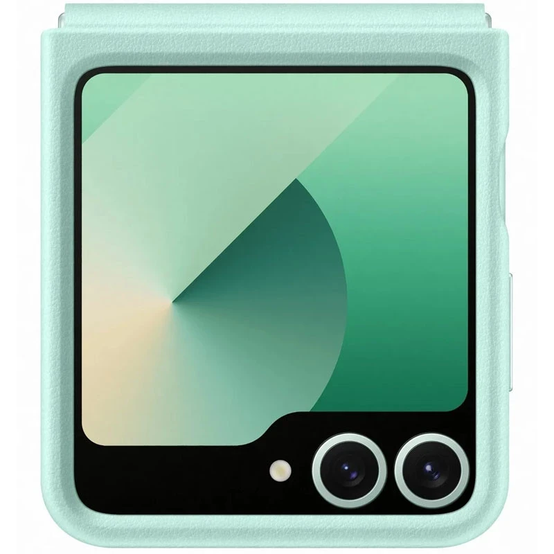 Шкіряний чохол Leather Case Premium на Samsung Galaxy Z Flip6 – Turquoise. Фото 4 з 6