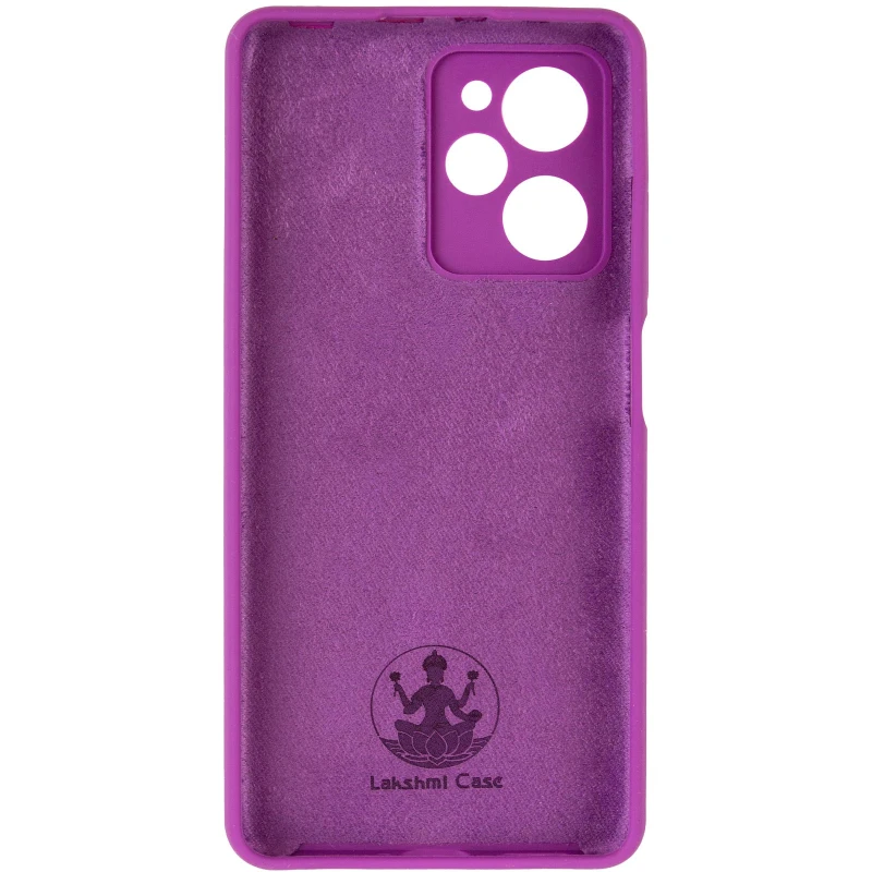 Чохол Silicone Case Lakshmi Plus з закритою камерою на Xiaomi Redmi Note 12 Pro 5G – Фіолетовий / Purple. Фото 4 з 6