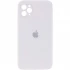 Чохол Silicone Case Square з захистом камери на Apple iPhone 11 Pro Max (6.5") – Білий / White. Фото 1 з 3