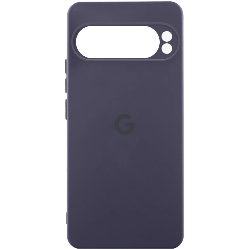 Чохол Silicone Case Lakshmi Premium L з закритою камерою на Google Pixel 9 Pro – Сірий / Dark Gray. Фото 2 з 5