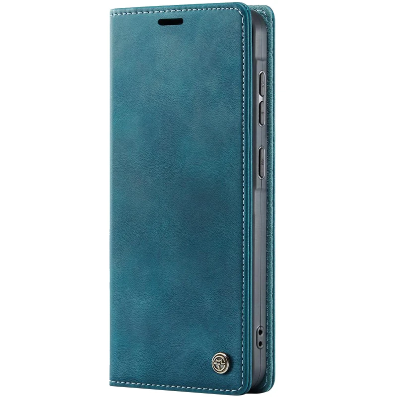 Шкіряний чохол-книжка CaseMe Velvet Matte для Samsung Galaxy S26 – Green. Фото 1 з 5