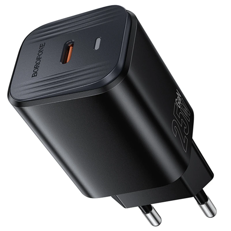 МЗП Borofone BAS84A Star PD25W (1USB-C) – Black. Фото 4 з 6