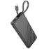Портативне ЗП Power Bank Hoco J129 Nature (with cable Lightning) 5000 mAh – Black. Фото 1 з 5