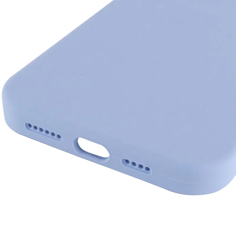 Чехол Silk Full Protective (AA) NO LOGO для Apple iPhone 16 Pro Max – Голубой / Lilac Blue. Фото 15 из 19