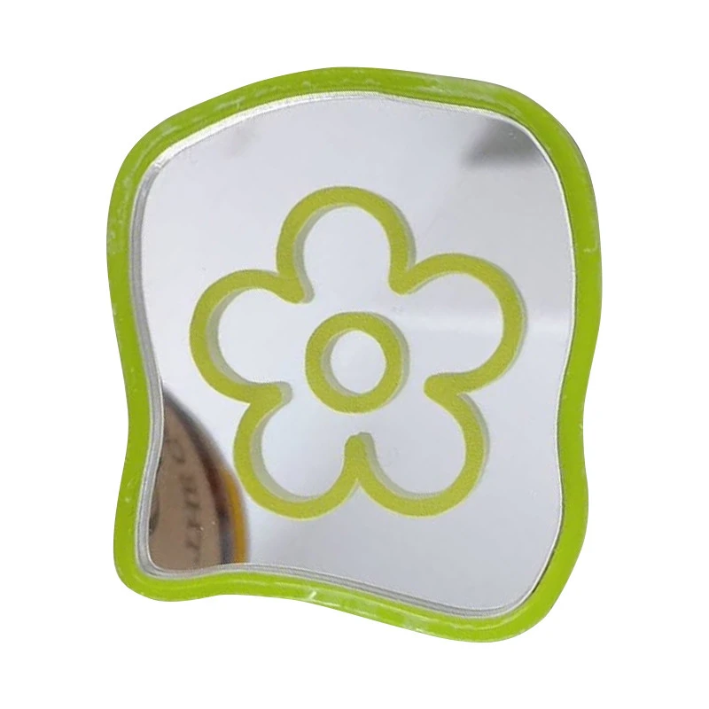 Тримач для телефону Popsocket Mirror is fun – Green flower. Фото 1 з 3