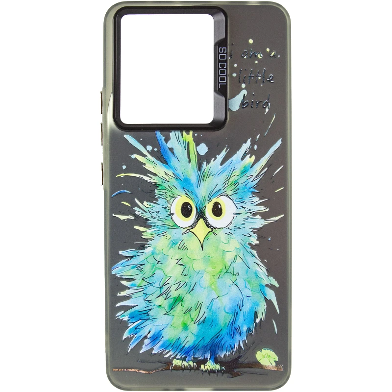 Чохол TPU+PC Street Art для Xiaomi Redmi Note 14 4G (Int. version) – Little Bird. Фото 3 з 7