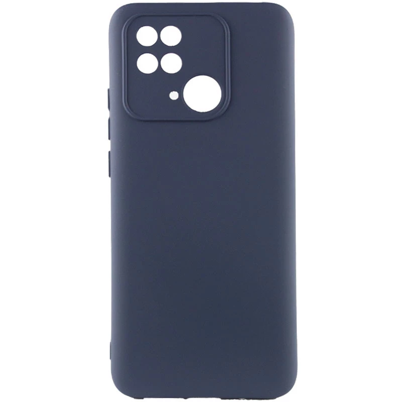 

Чехол Silicone Case Lakshmi Plus с закрытой камерой для Xiaomi Redmi 10C (Синий / Midnight Blue), Синій / midnight blue