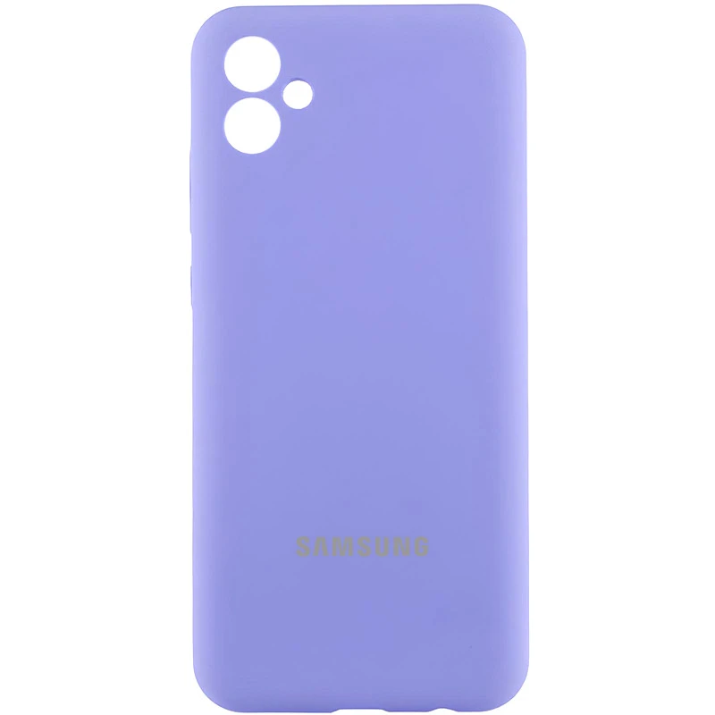 Чехол Silicone Case Lakshmi Premium L с закрытой камерой для Samsung Galaxy A04e – Сиреневый / Dasheen. Фото 1 из 2