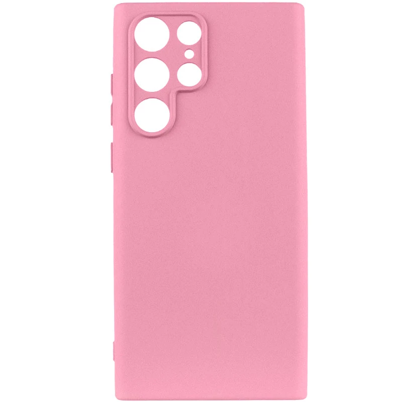 

Чехол Silicone Case Lakshmi с закрытой камерой для Samsung Galaxy S24 Ultra (Розовый / Pink), Рожевий / pink