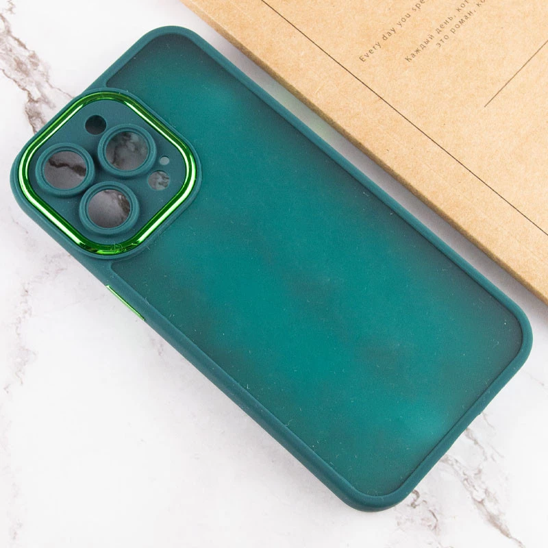 TPU+PC чохол Accent на Apple iPhone 13 Pro (6.1") – Green. Фото 2 з 3